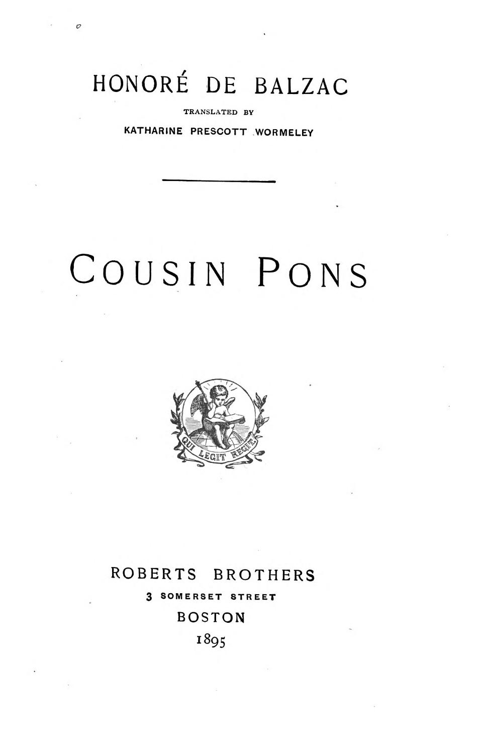 Cousin Pons Pg1856