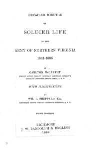 Detailed Minutiae Of Soldier Life In The Army Of Northern Virginia 1861 1865 Pg25603