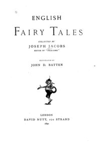 English Fairy Tales Pg26460