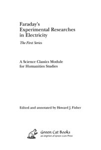 Experimental Researches In Electricity Pg14986