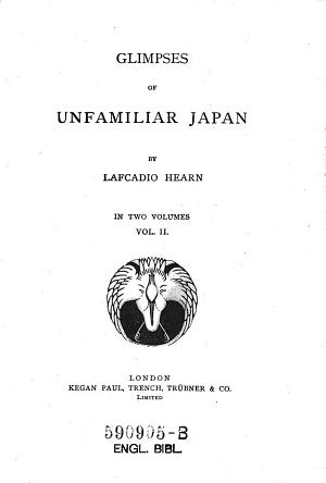 Glimpses Of Unfamiliar Japan Pg8130