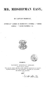 Mr Midshipman Easy Pg6629