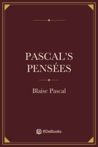 Pascal’s Pensées, book cover