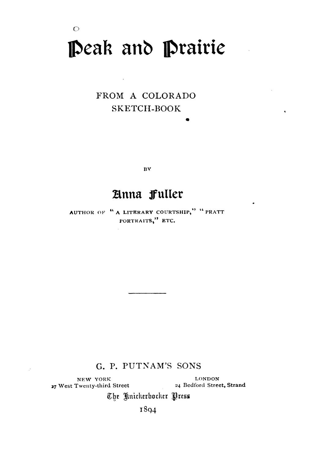 Peak And Prairie Pg22231