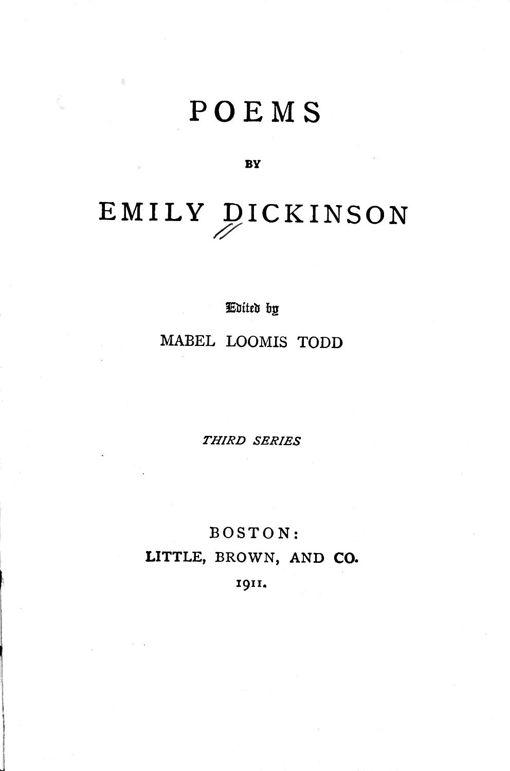 Poems By Emily Dickinson Pg12242