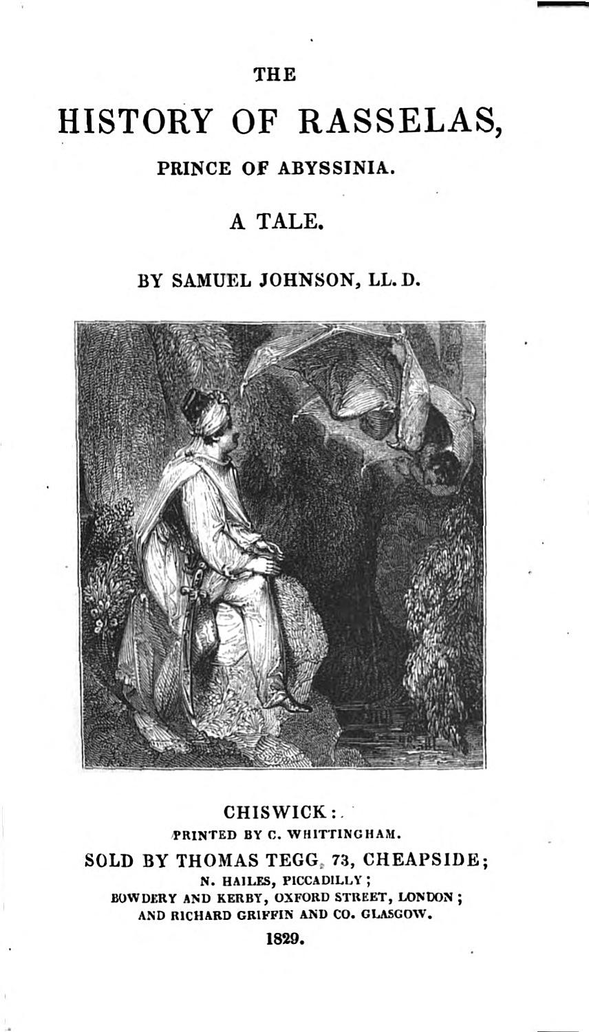 Rasselas Prince Of Abyssinia Pg652