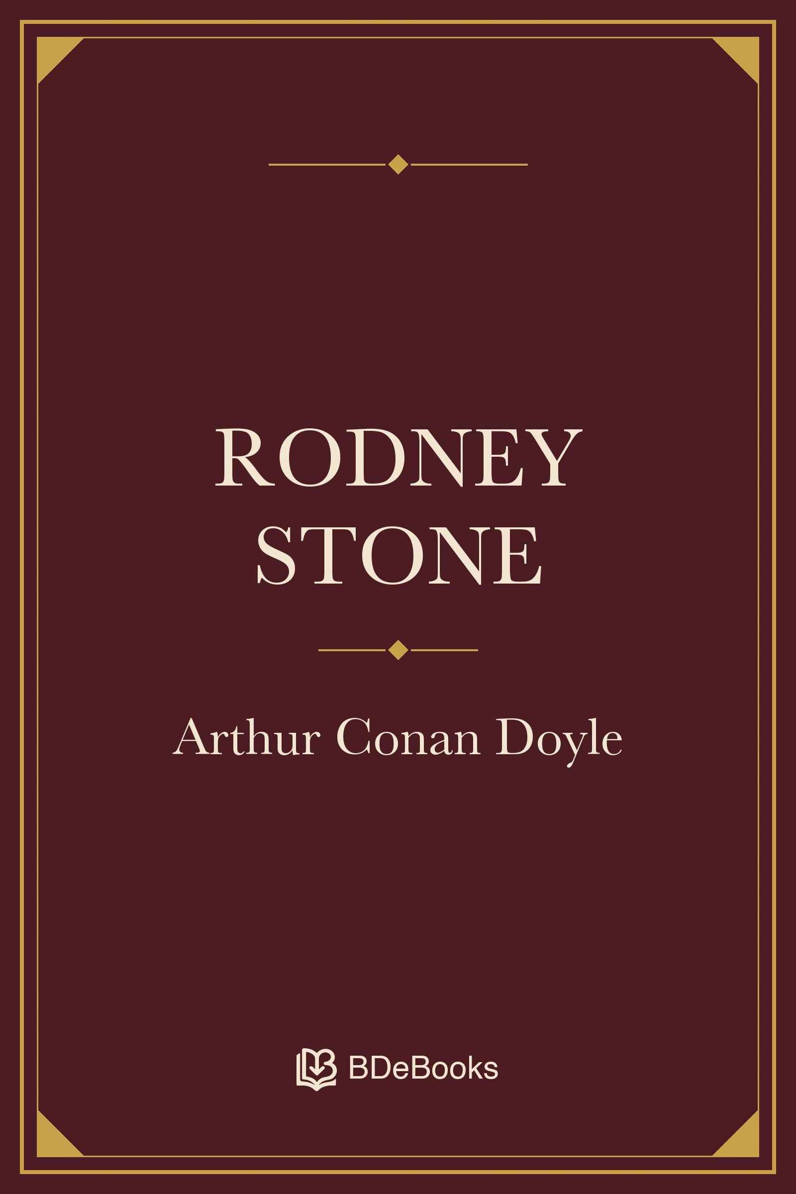 Rodney Stone. Original BDeBooks cover.