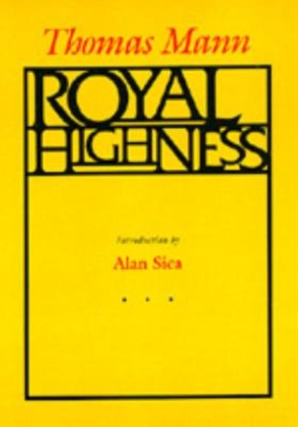 Royal Highness Pg36028