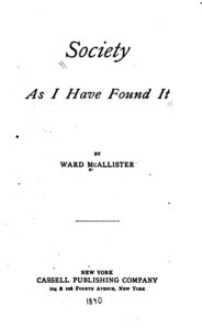 Society As I Have Found It Pg55300