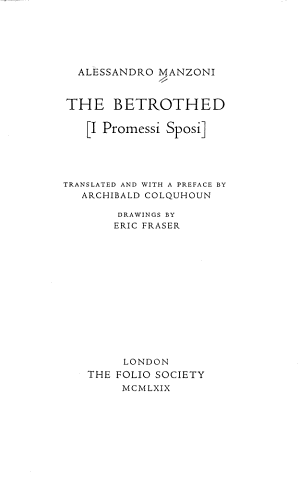The Betrothed Pg35155
