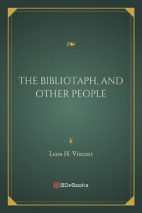 The Bibliotaph And Other People Pg21272