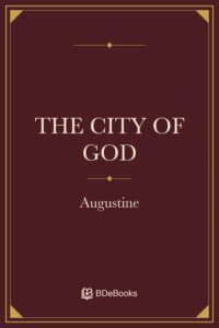 The City of God by Augustine, book cover