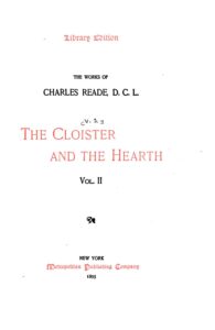 The Cloister And The Hearth Pg38895
