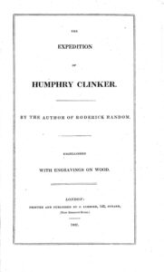 The Expedition Of Humphry Clinker Pg2160 1
