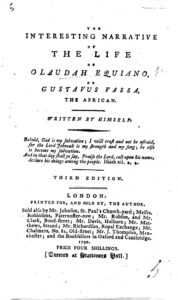 The Interesting Narrative Of The Life Of Olaudah Equiano Or Gustavus Vassa The African Pg15399