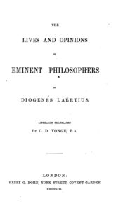 The Lives And Opinions Of Eminent Philosophers Pg57342