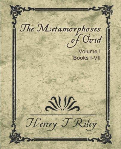 The Metamorphoses Of Ovid Books I Vii Pg21765