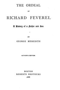 The Ordeal Of Richard Feverel Pg4412