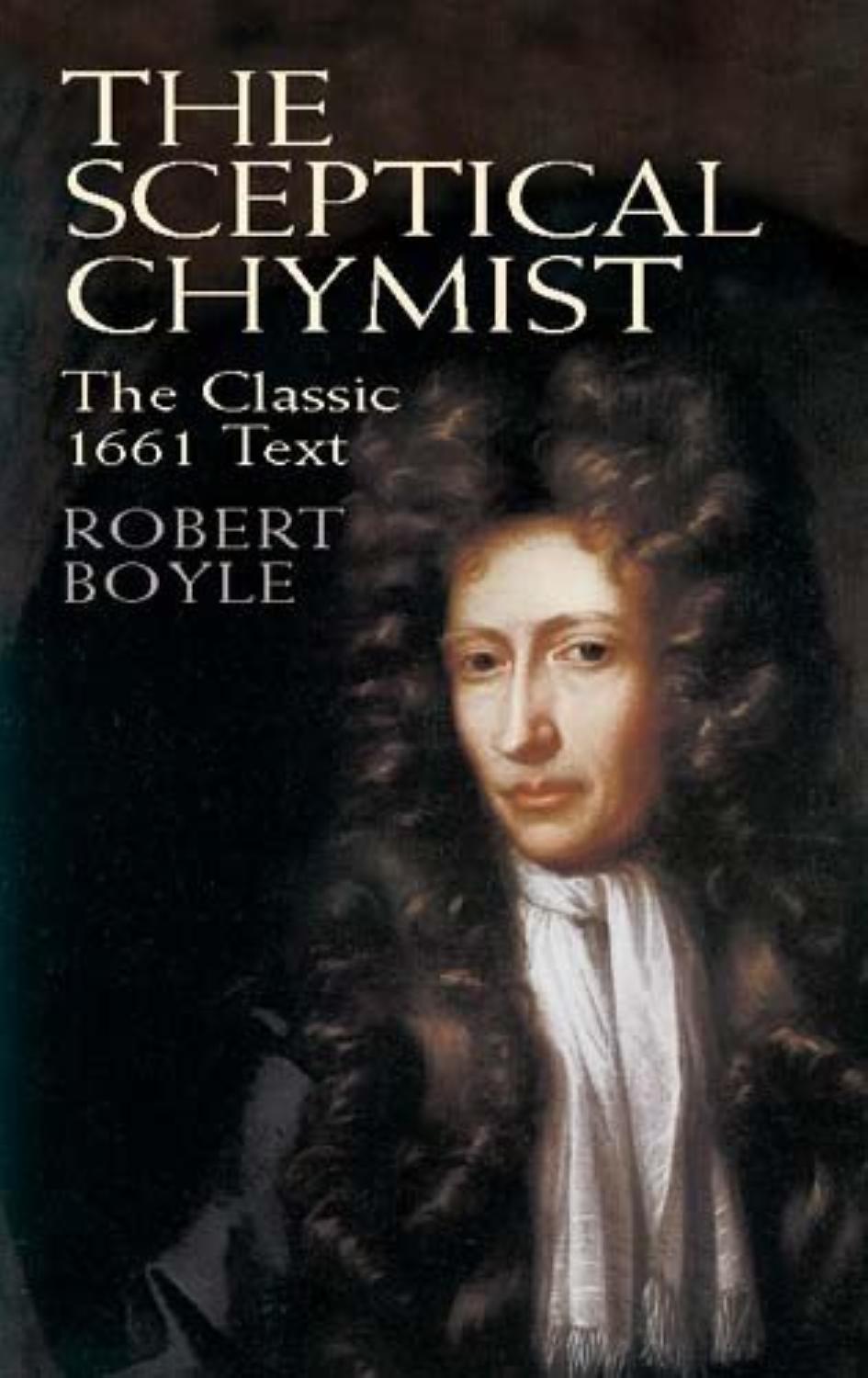 The Sceptical Chymist Pg22914