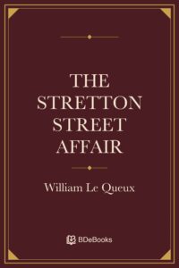 The Stretton Street Affair, book cover
