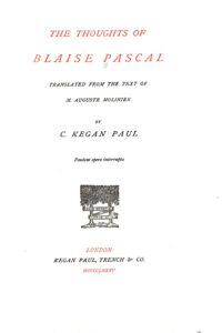 The Thoughts Of Blaise Pascal Pg46921
