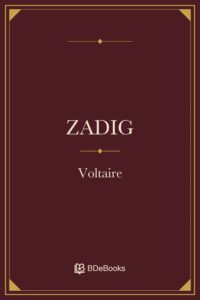 Zadig. Original BDeBooks cover.