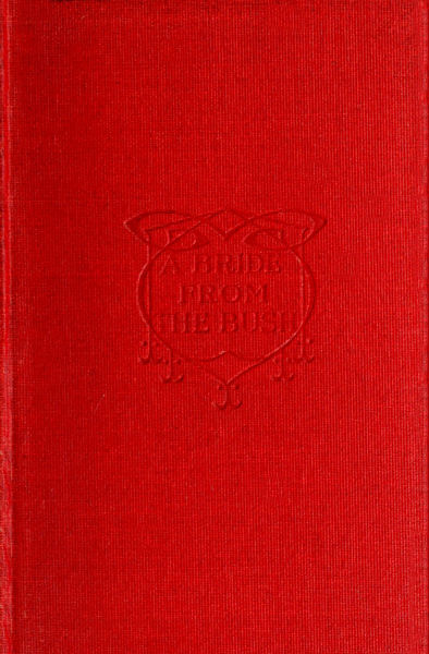 A Bride from the Bush by E. W. Hornung, book cover