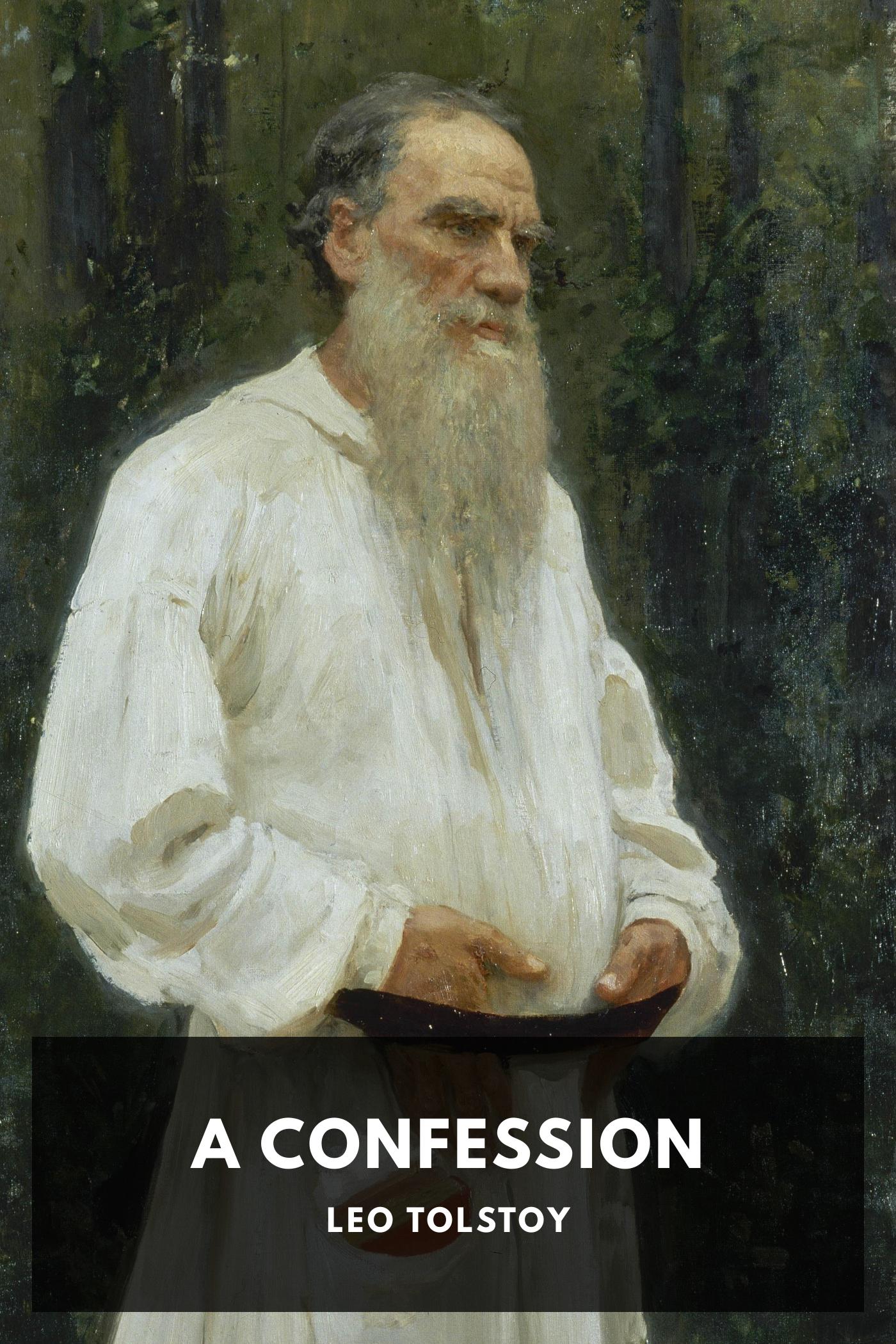 A Confession by Leo Tolstoy, book cover