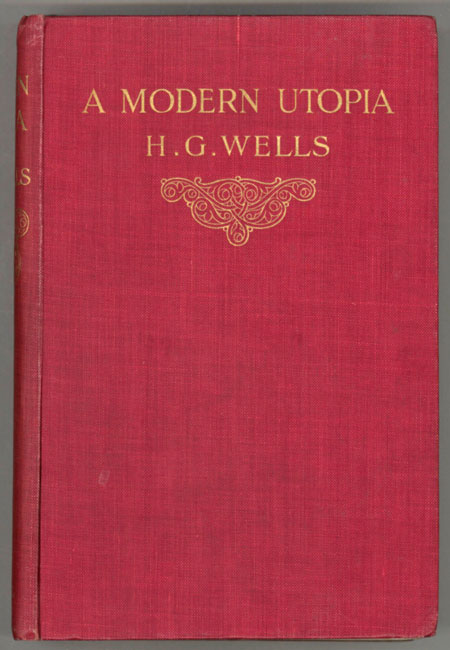 A Modern Utopia by H. G. Wells, book cover