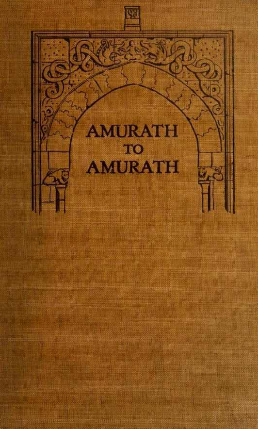 Amurath to Amurath by Gertrude Lowthian Bell, book cover