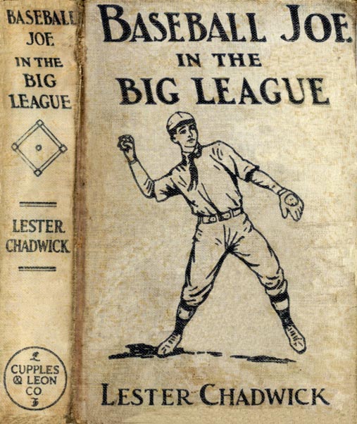 Baseball Joe in the Big League by Lester Chadwick, book cover