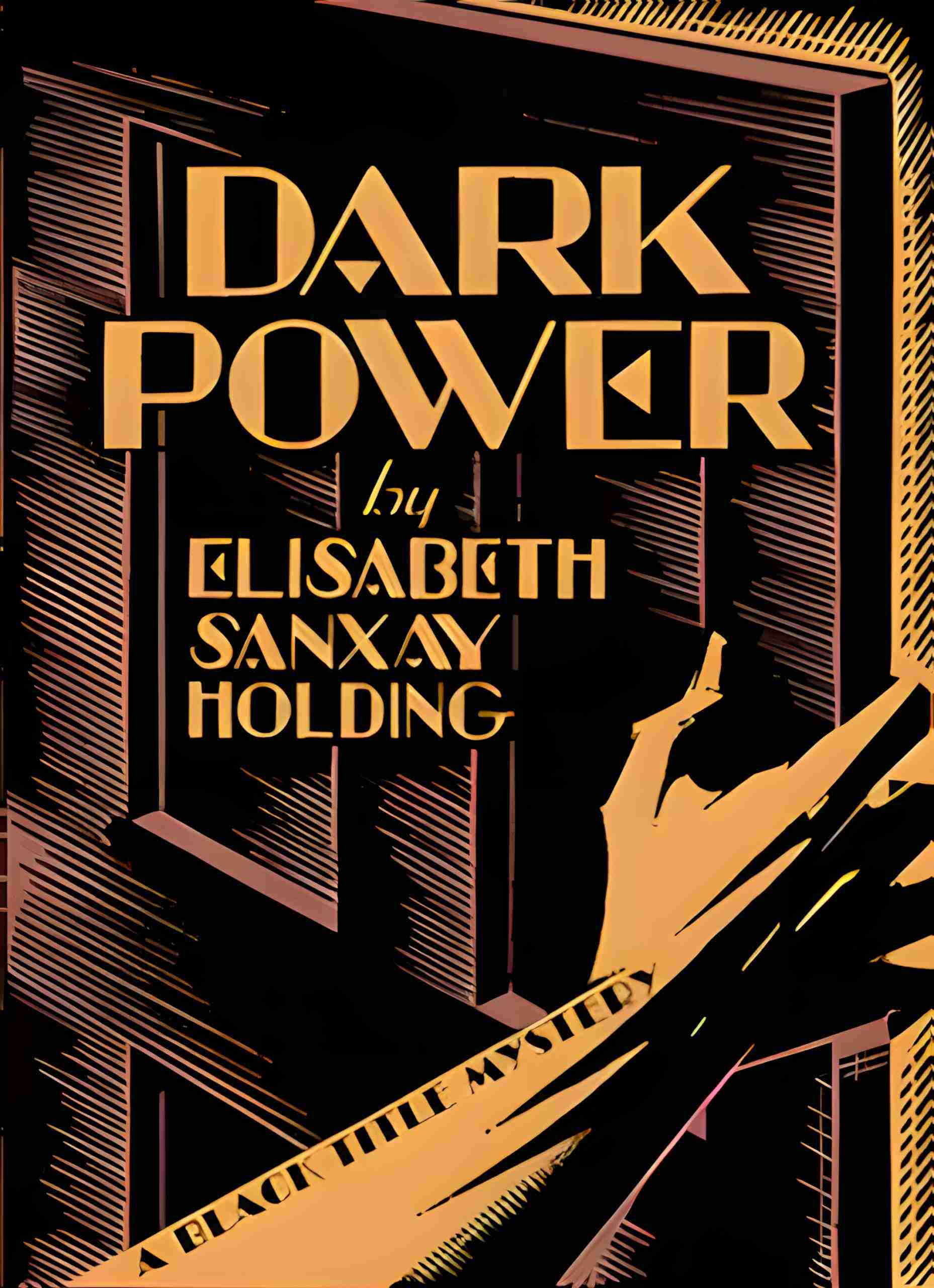Dark power by Elisabeth Sanxay Holding, book cover