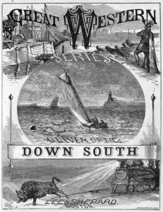 Down South by Oliver Optic, book cover