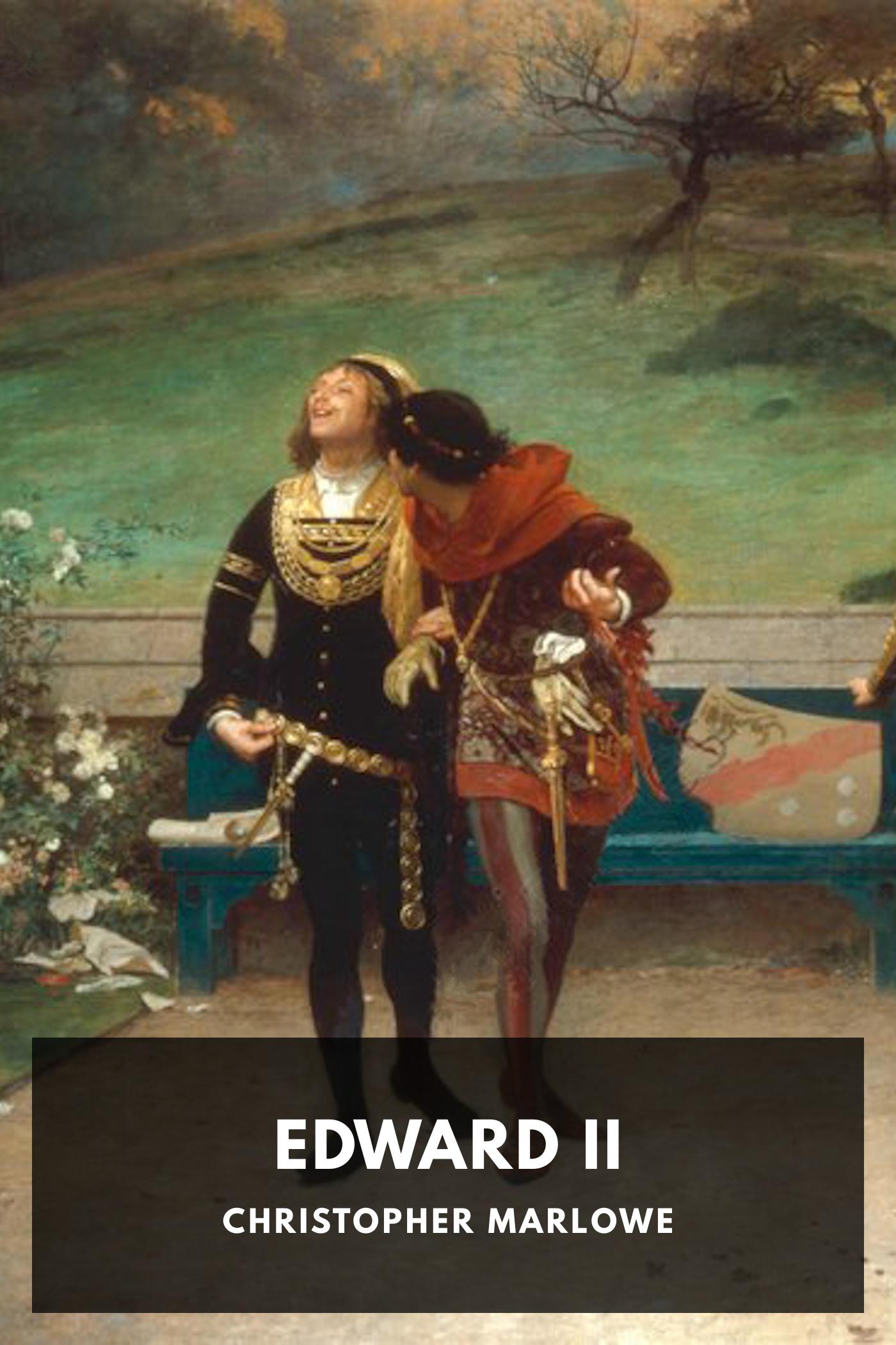 Edward II by Christopher Marlowe, book cover