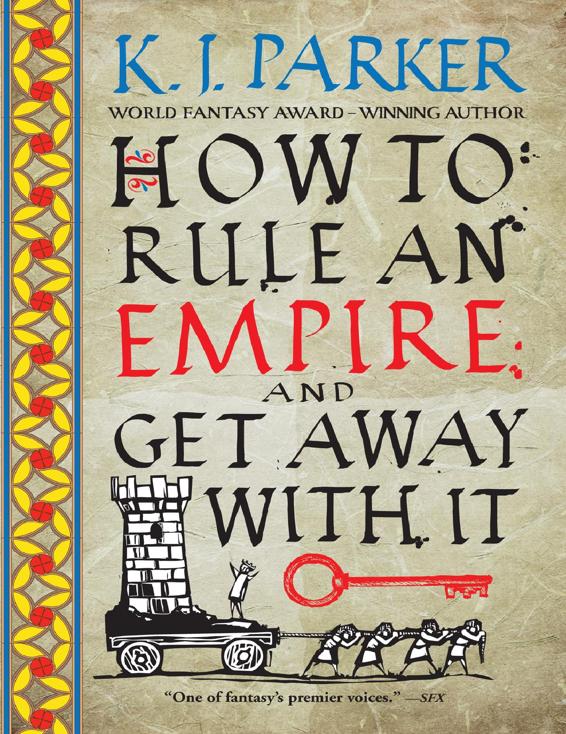How to Rule an Empire and Get Away with It by K.J. Parker, book cover