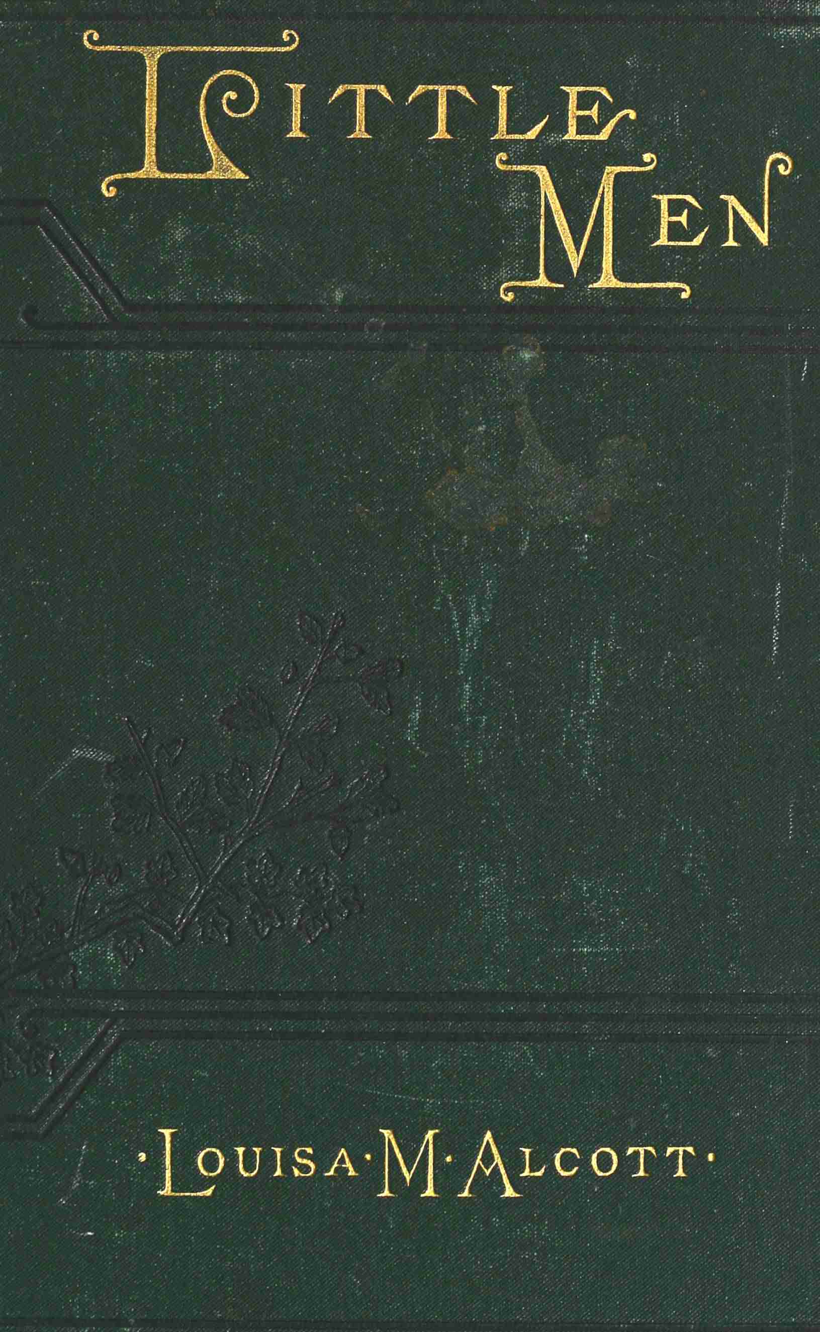 Little Men by Louisa May Alcott, book cover