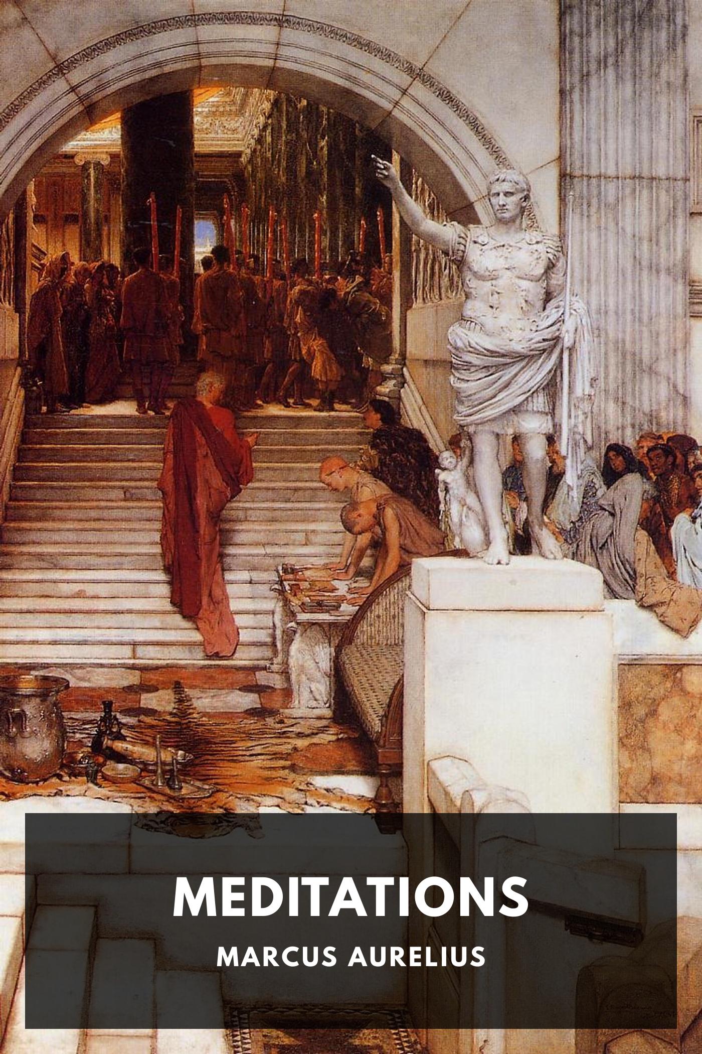 Meditations by Marcus Aurelius, book cover