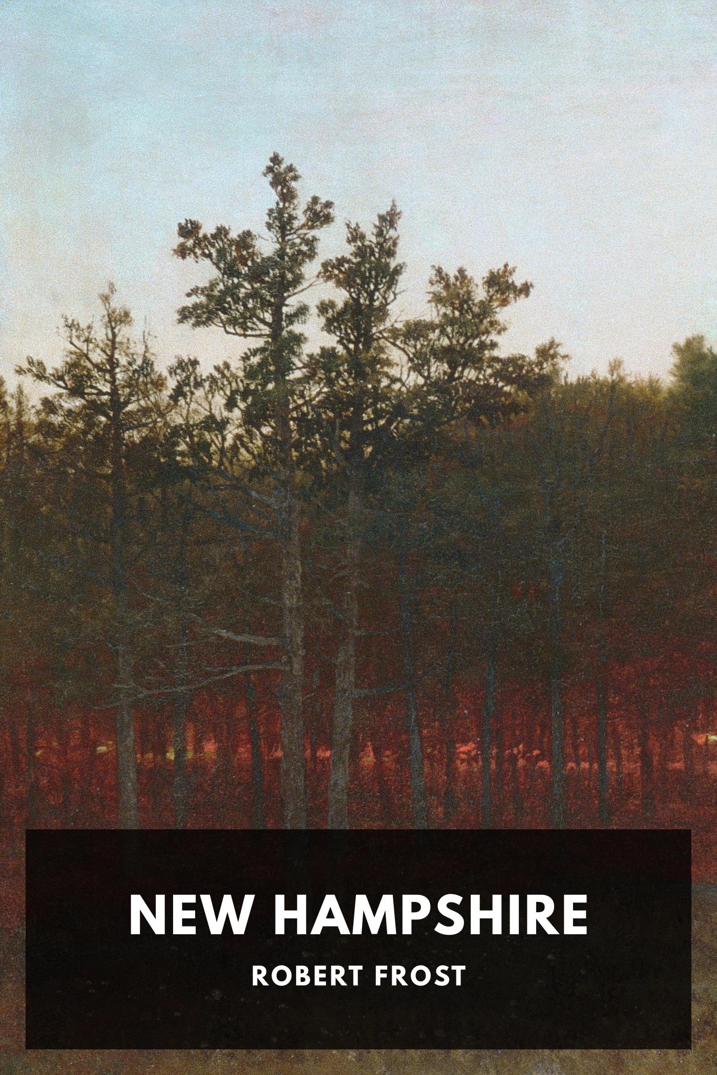 New Hampshire by Robert Frost, book cover