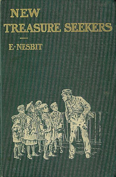 New Treasure Seekers by E. Nesbit, book cover