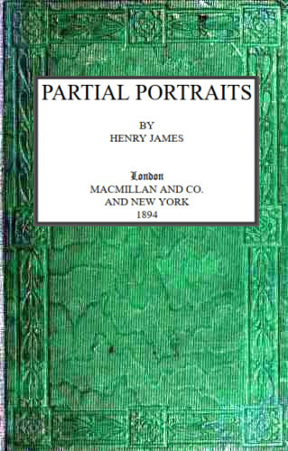 Partial Portraits by Henry James, book cover