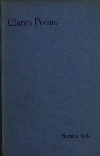 Poems by John Clare, book cover