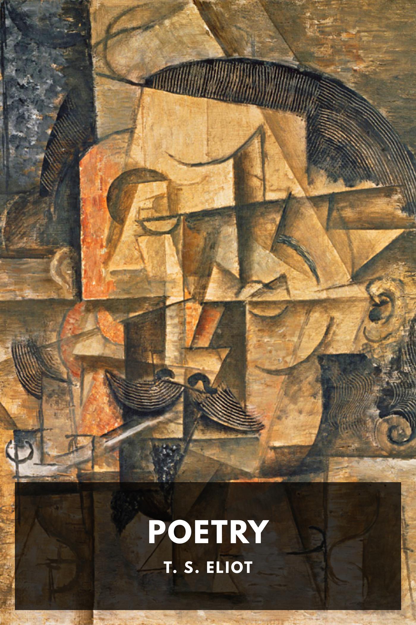 Poetry by T. S. Eliot, book cover