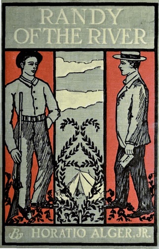 Randy of the River by Horatio Alger, book cover