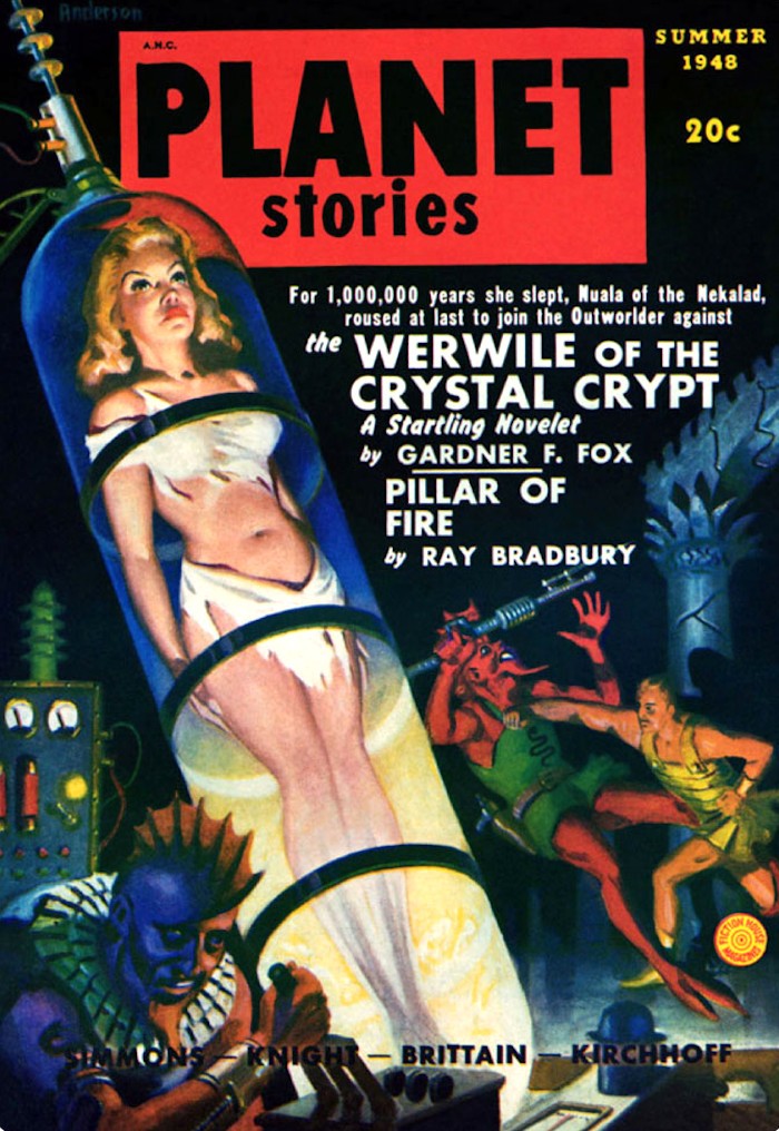 Pillar of Fire by Ray Bradbury, book cover