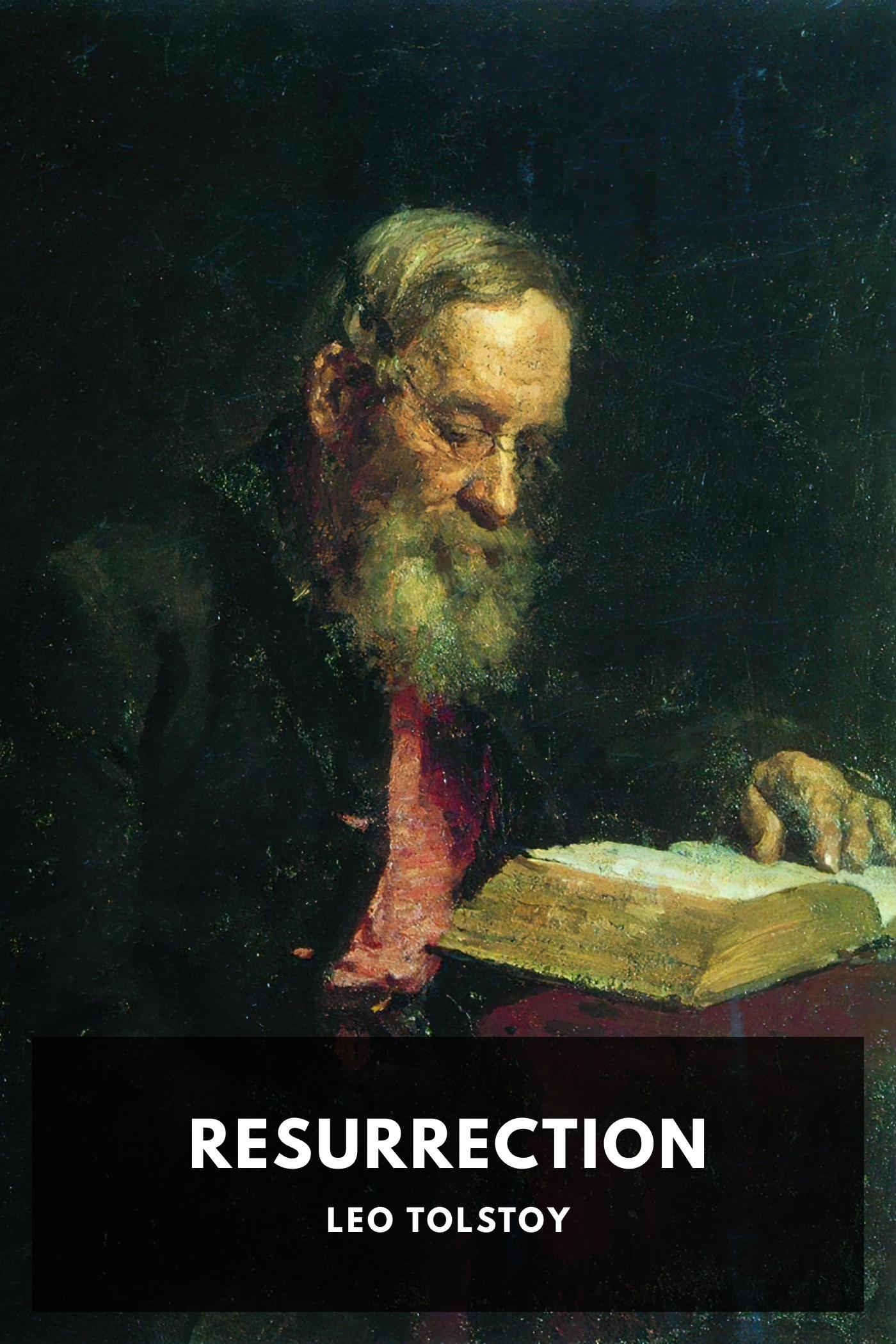 Resurrection by Leo Tolstoy, book cover