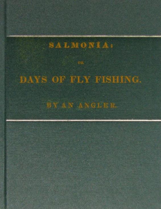Salmonia Or Days of Fly Fishing by Humphry Davy, book cover