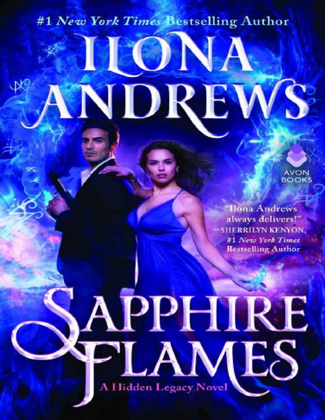 Sapphire Flames by Ilona Andrews, book cover