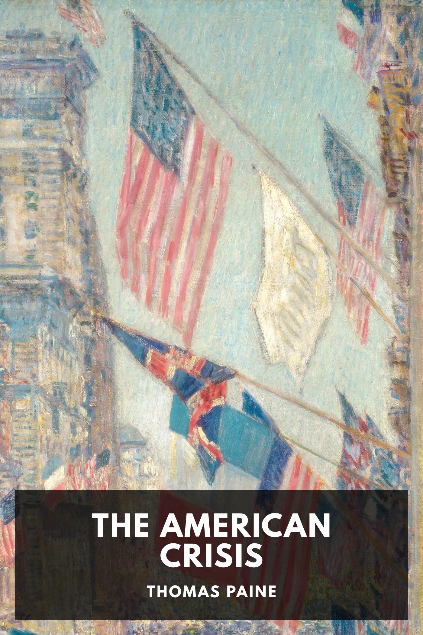 The American Crisis by Thomas Paine, book cover