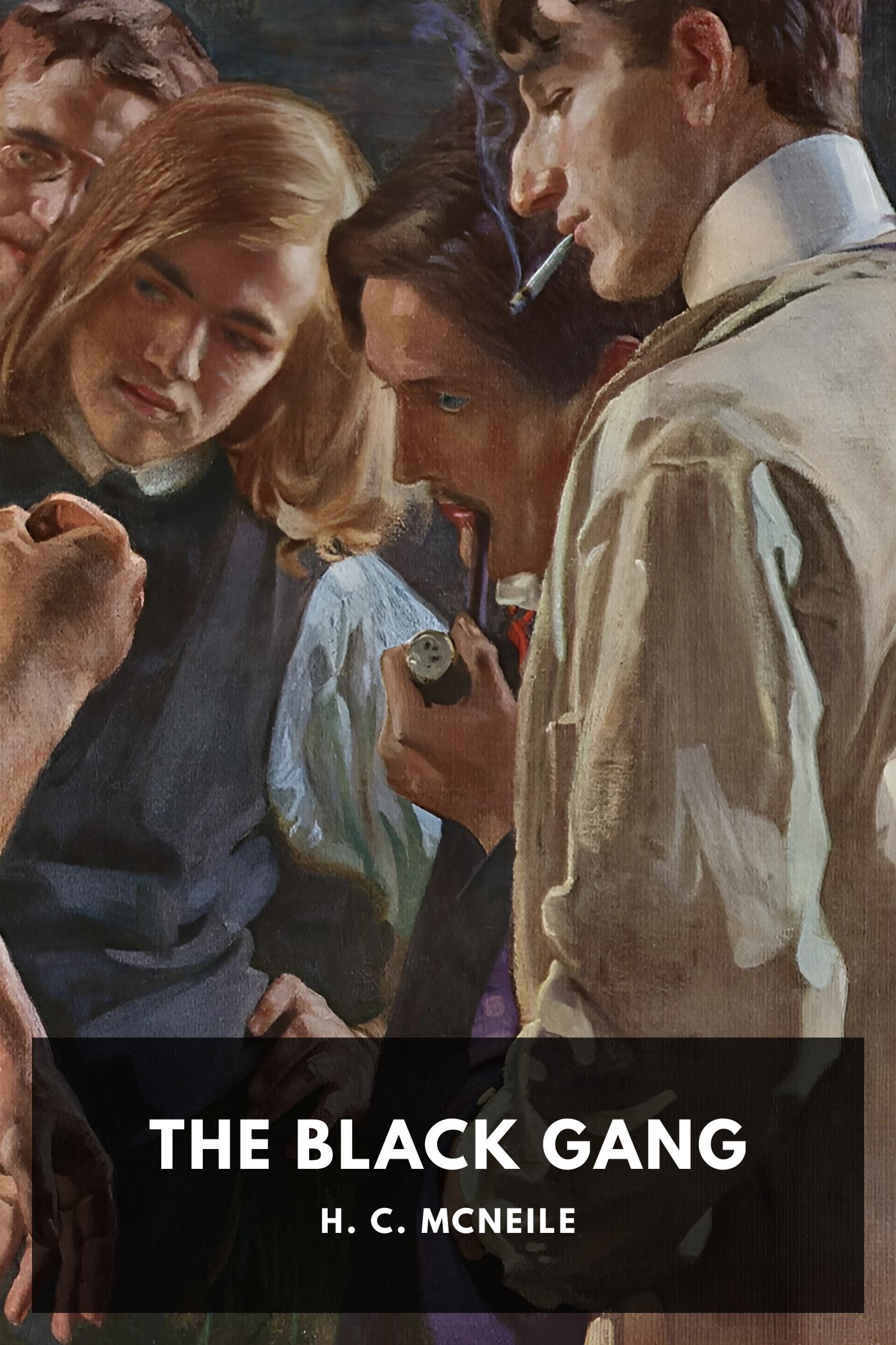 The Black Gang by H. C. McNeile, book cover