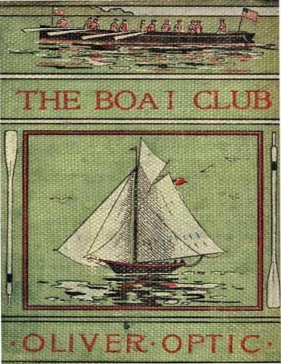 The Boat Club by Oliver Optic, book cover